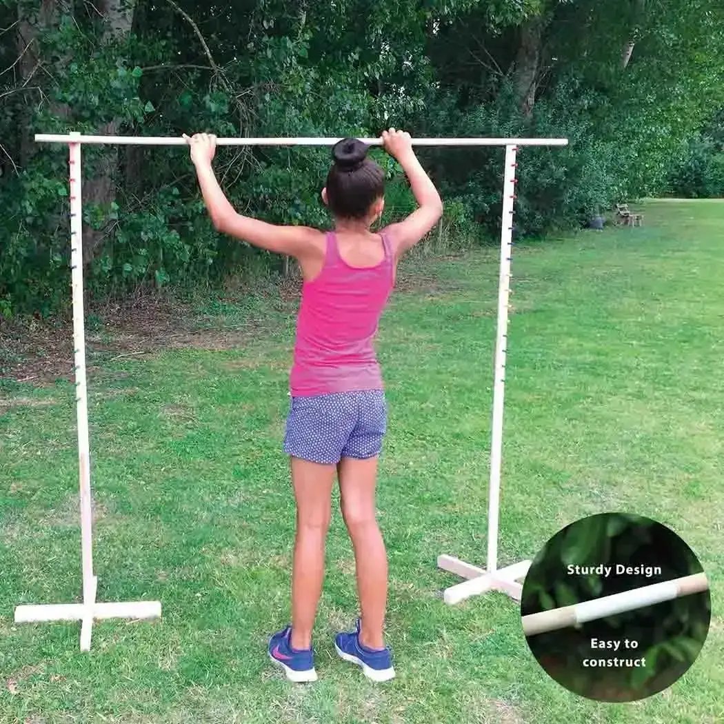 Wooden Limbo Game Set For Indoor & Outdoor Play - SGP Garden Ltd