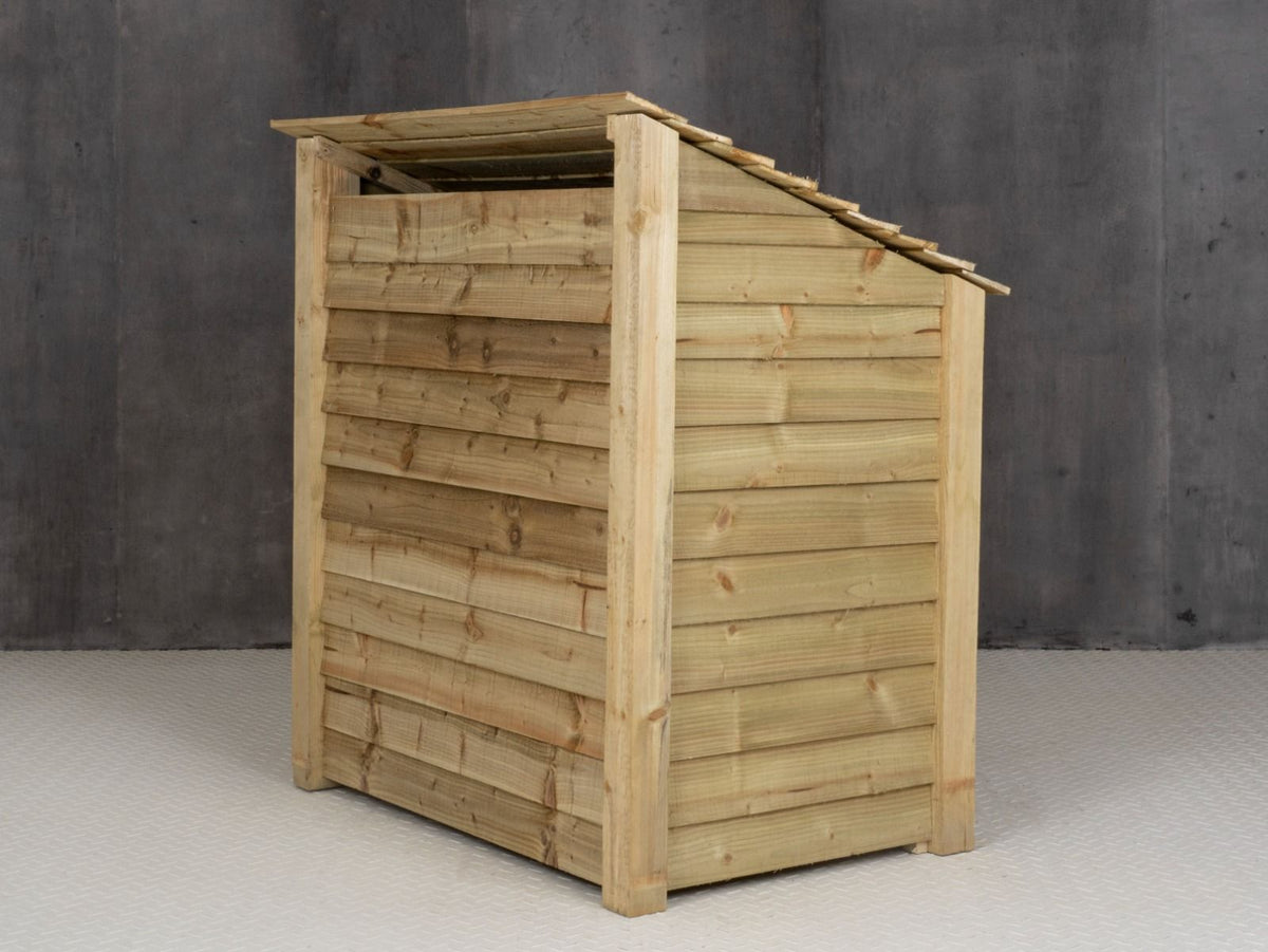 Wooden Log Store W-119cm, H-126cm Or 180cm, D-88cm - SGP Garden Ltd