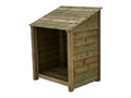 Wooden Premium Tongue/Groove Log Store (W-99cm, H-126cm or H-180cm, D-88cm) - SGP Garden Ltd
