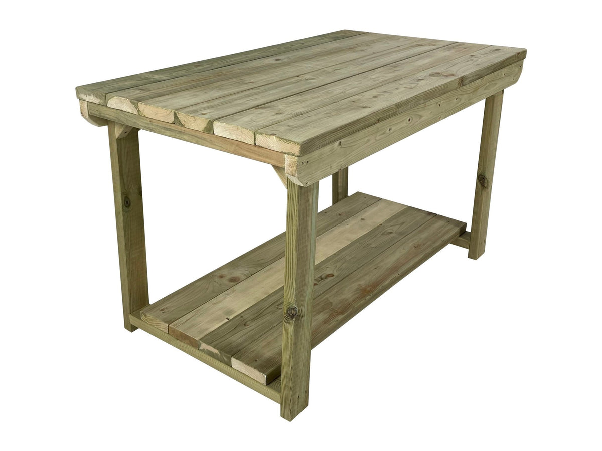 Wooden Super Heavy Duty Indoor/Outdoor Workbench 3ft-Depth - SGP Garden Ltd