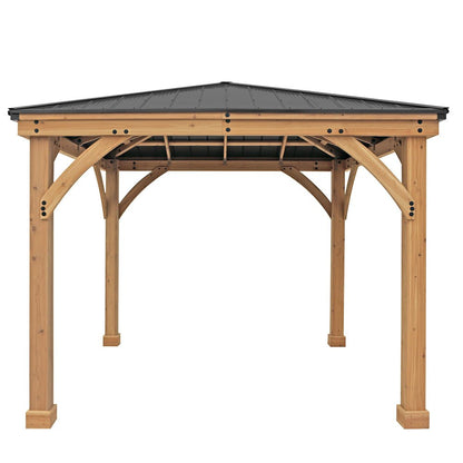 Yardistry Wooden Gazebo 10ft x 10ft (3m x 3m) - SGP Garden Ltd