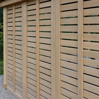 Yardistry Wooden Gazebo 12ft x 12ft (3.7m x 3.7m) with Double Wall - SGP Garden Ltd