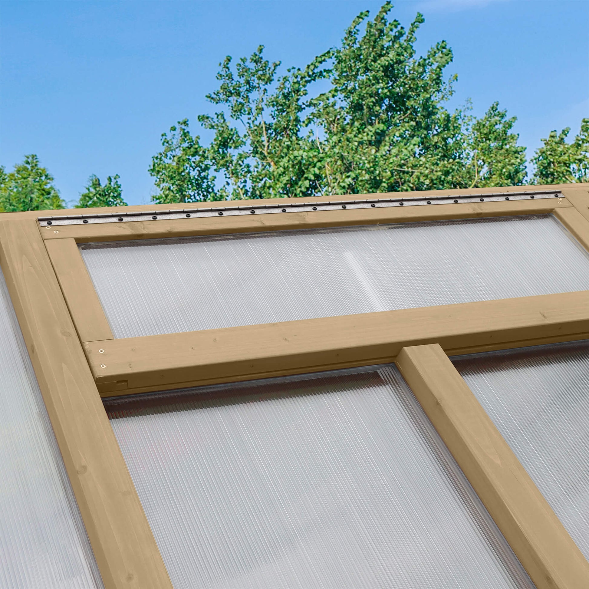 Yardistry Wooden Greenhouse 6.7ft x 6ft (2.3m x 2m) - SGP Garden Ltd